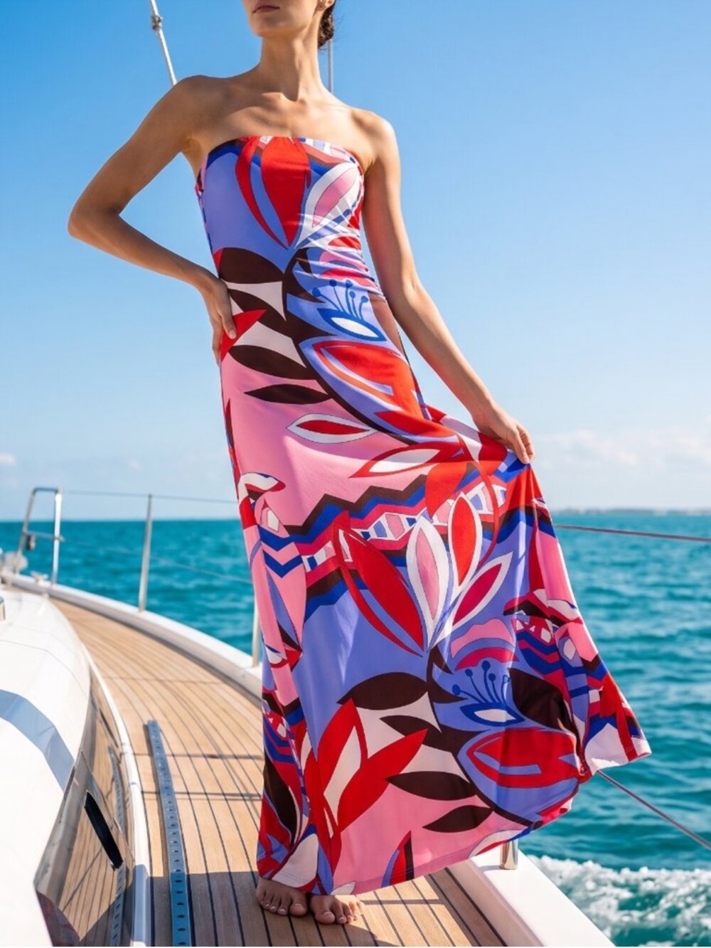 Ramy Brook strapless maxi dress